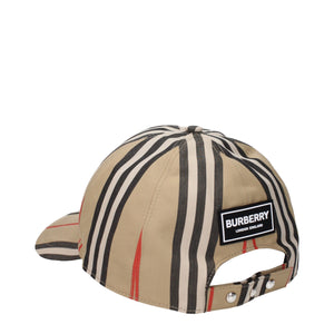 Burberry Beige Cotton Cap (Baseball Hat)