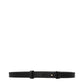 Burberry Black Leather Regular Belt