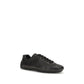 Prada Black Calf Leather Bos Taurus Low Top Sneakers