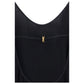 Saint Laurent Black Viscose Cocktail Dress