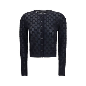 Gucci Black Viscose Cardigan