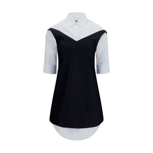 Balenciaga Black Wool Oves Aries Casual Dress