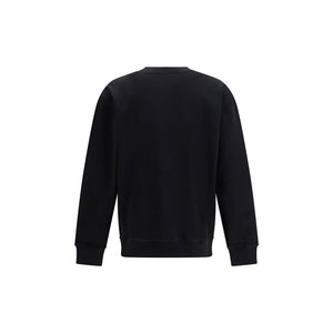 Balmain Black Cotton Sweatshirt