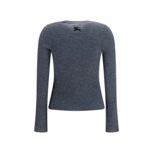 Burberry Gray Cashmere Cardigan