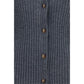Burberry Gray Cashmere Cardigan