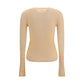 Chloé Orange Wool Oves Aries Sweatshirt