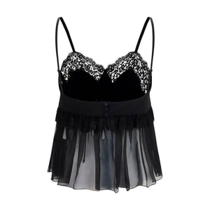 Chloé Black Silk Blouse