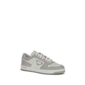 Prada Multicolor Calf Leather Bos Taurus Low Top Sneakers