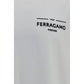 Ferragamo White Cotton T-Shirt
