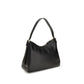 Prada Black Calf Leather Bos Taurus Shoulder Bag