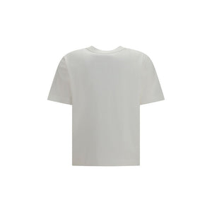 Burberry White Cotton T-Shirt