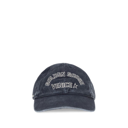 Golden Goose Blue Cotton Cap (Baseball Hat)