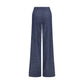 Gucci Blue Cotton Casual Pants