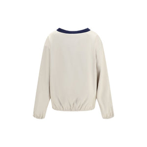 Miu Miu Beige Recycled Polyester Sweatshirt