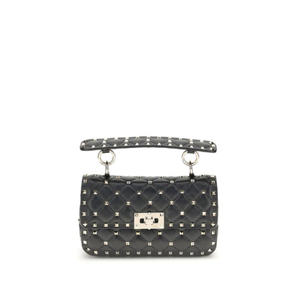 Valentino Garavani Black Lamb Ovis Aries Aries Shoulder Bag