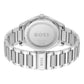 Hugo Boss Gray Stainless Steel Dress Watch