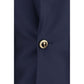 Balenciaga Blue Wool Oves Aries Casual Dress