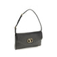 Valentino Garavani Brown Calf Leather Bos Taurus Shoulder Bag