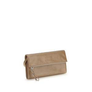 Miu Miu Beige Calf Leather Bos Taurus Wallet