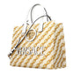 Versace Beige Fabric Handbag