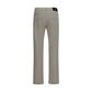 Versace Beige Cotton Tapered Jeans