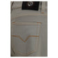 Versace Beige Cotton Tapered Jeans