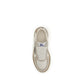 Burberry Beige Calf Leather Bos Taurus Sneakers