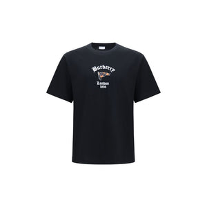 Burberry Black Cotton T-Shirt
