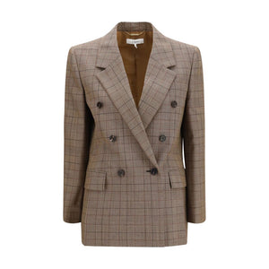 Chloé Beige Wool Oves Aries Blazer