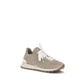 Brunello Cucinelli Blue Calf Leather Bos Taurus Athletic Sneakers