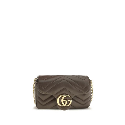 Gucci Brown Calf Leather Bos Taurus Handbag