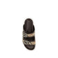 Burberry Brown Goatskin Flat Sandals