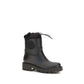 Moncler Black Pvc Rain Boots