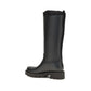Moncler Black Pvc Rain Boots