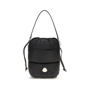 Moncler Black Nylon Backet Bag