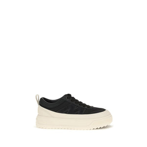 Moncler Black Polyamide Athletic Sneakers