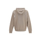 Off-White Beige Cotton Sweatshirt