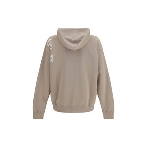 Off-White Beige Cotton Sweatshirt