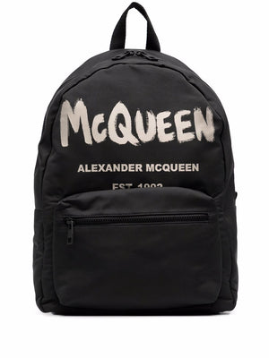 Alexander Mcqueen Alexander McQueen Graffiti Metropolitan Backpack