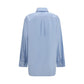 Prada Blue Cotton Shirt
