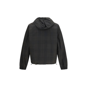 Burberry Brown Cotton Shell Jacket