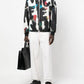 Alexander McQueen Graffiti-print Hooded Windbreaker