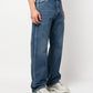 Alexander Mcqueen Alexander Mcqueen wide-leg panelled jeans