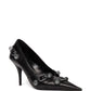 Balenciaga Balenciaga Cagole 90MM cracked heel pumps