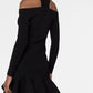 Alexander Mcqueen Alexander McQueen Short knitted dress with V-neck