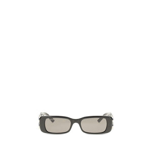 Balenciaga Black Acetate Sunglasses