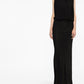 Saint Laurent Saint Laurent draped sleeveless jersey dress