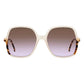 Carolina Herrera Beige Acetate Sunglasses