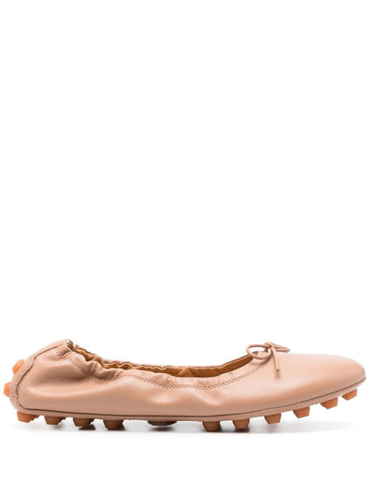 Tod'S Tod's Bubble leather ballet flats
