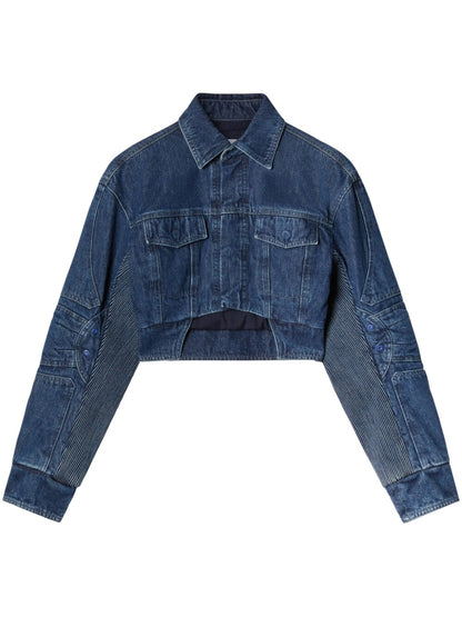 Off White Off White Cropped denim jacket